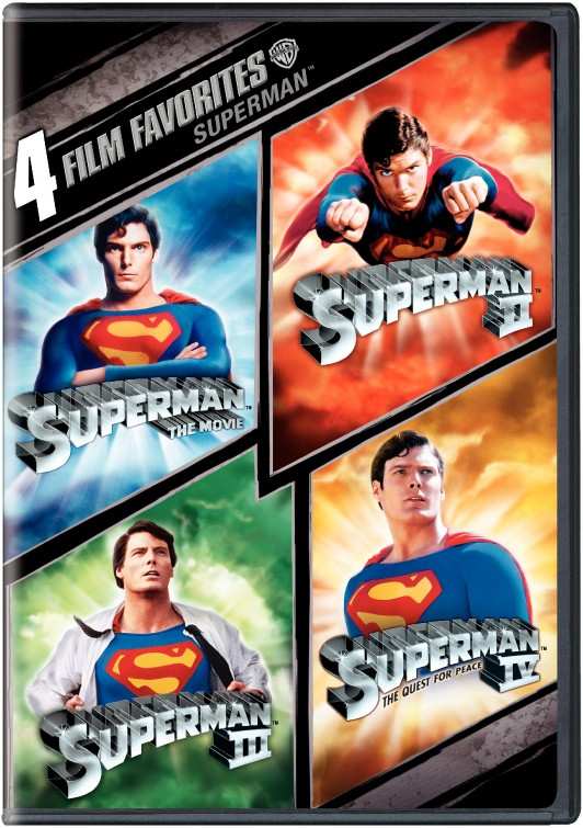 LAS CUATRO PELICULAS DE CHRISTOPHER REEVE