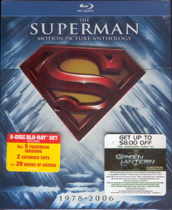 SUPERMAN MOTION PICTURE ANTHOLOGY