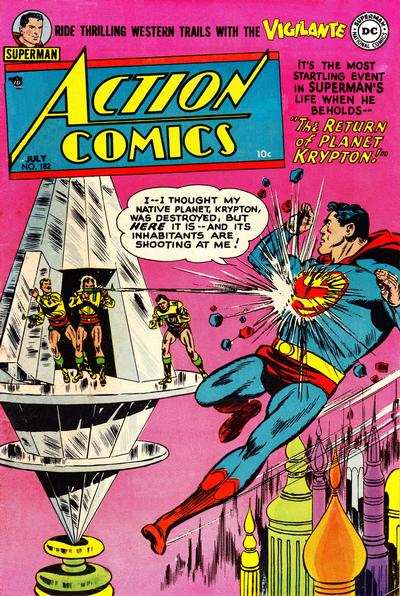 ACTION COMICS  #182