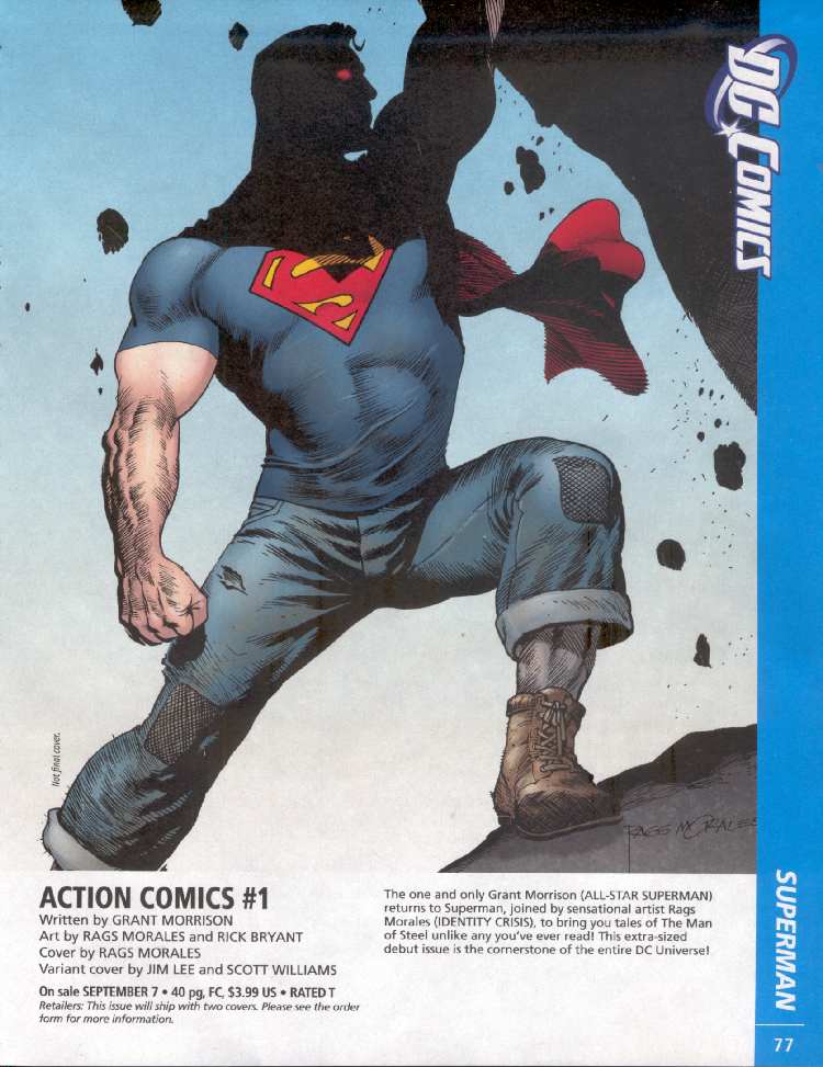 ACTION COMICS #1 (PREVIEWS)