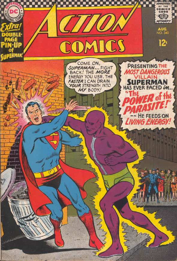 SUPERMAN Y PARASITE