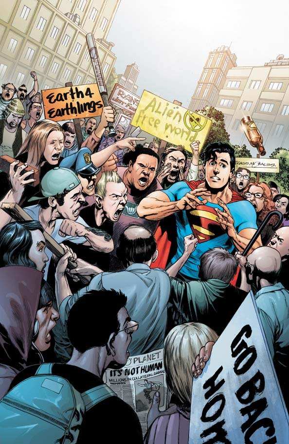 ACTION COMICS #3 COVER ART