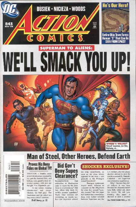 ACTION COMICS #843