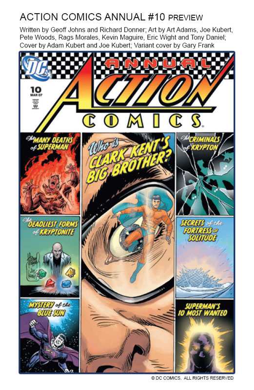 ACTION COMICS ANNAUL 10