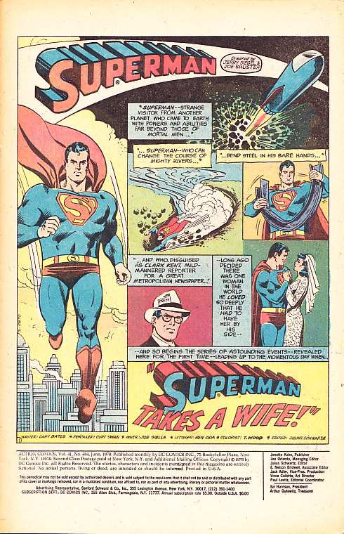 ACTION COMICS #484