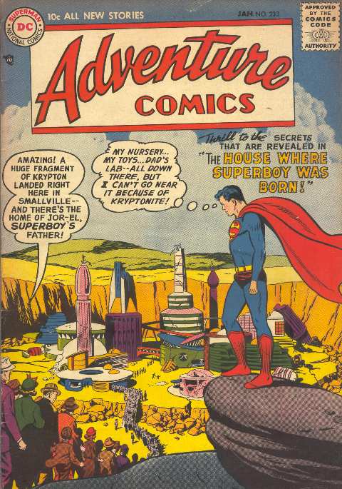 ADVENTURE COMICS #232