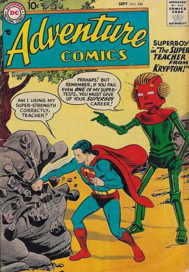 ADVENTURE COMICS #240