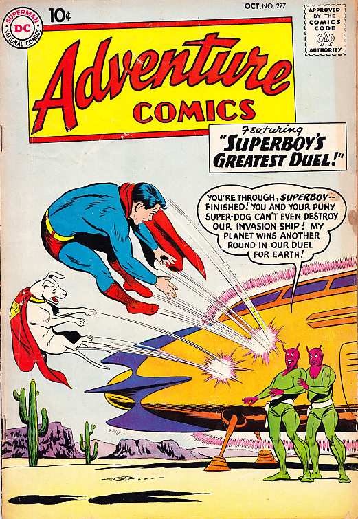 ADVENTURE COMICS #277