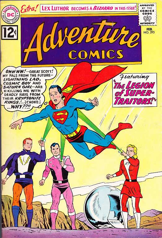 ADVENTURE COMICS 293