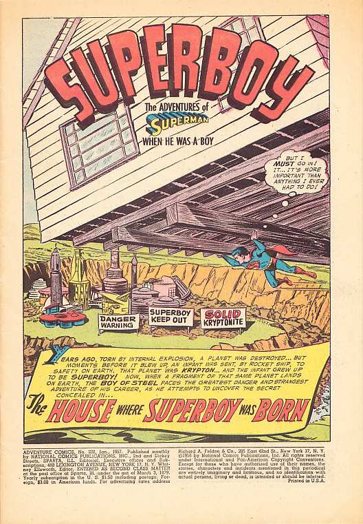 ADVENTURE COMICS #232