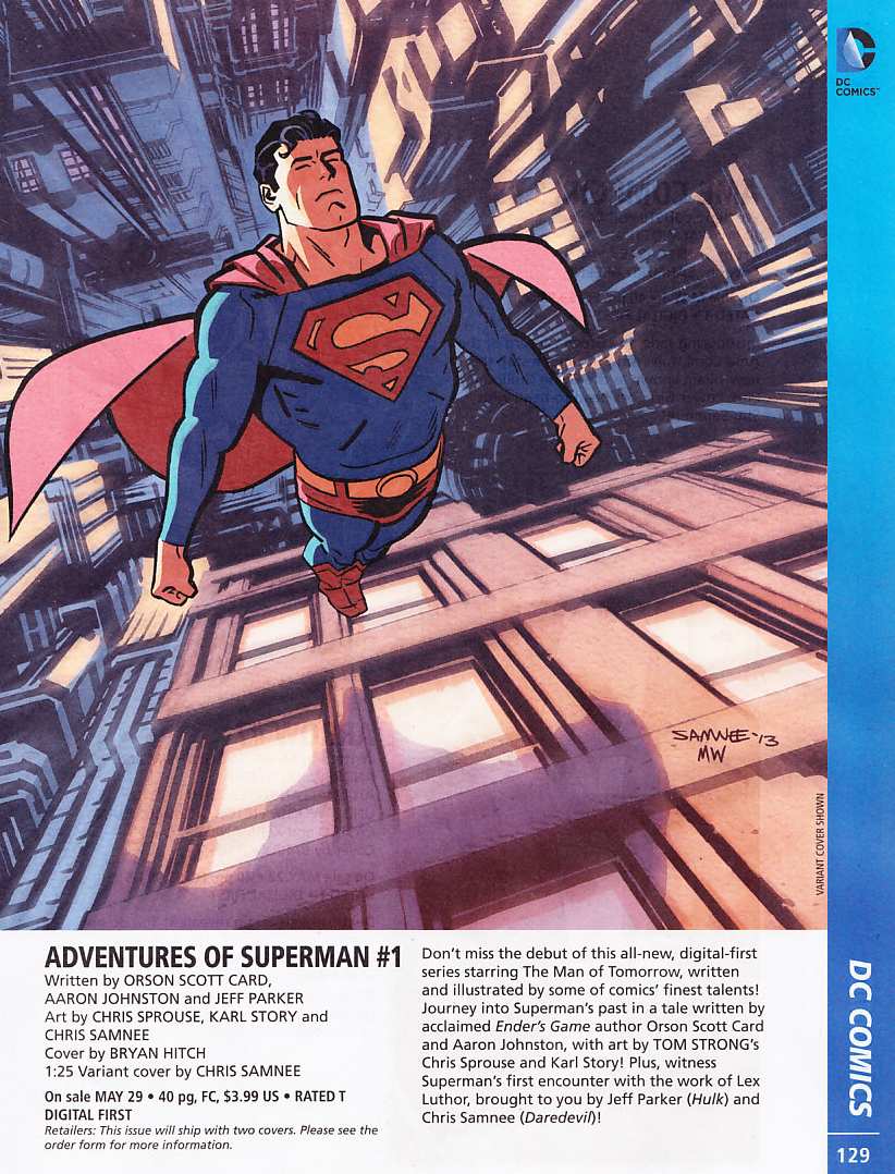 PREVIEWS SUPERMAN