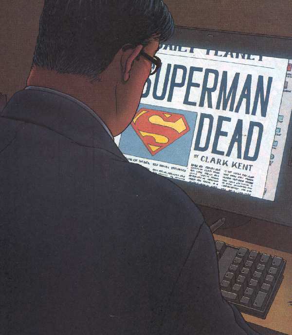 DETALLE ARTE DE ALL STAR SUPERMAN #11