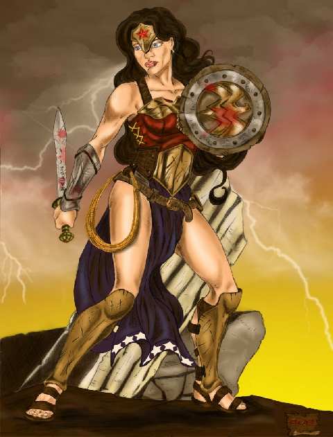 WONDER WOMAN BY ESTEBAN DECKER