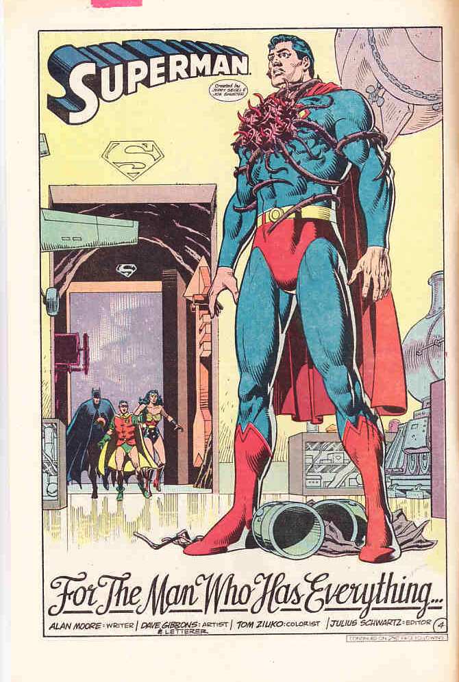 SUPERMAN ALAN MOORE