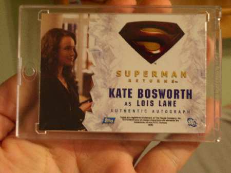 KATE BOSWORTH AUTOGRAFO