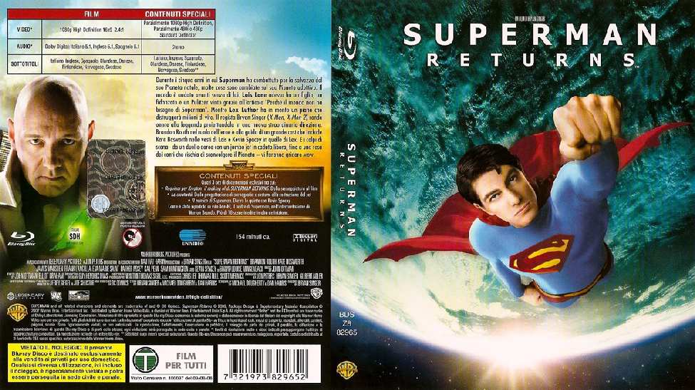 SUPERMAN RETURNS EN ITALIA