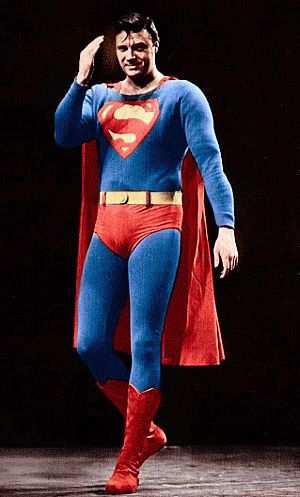 BOB HOLIDAY AS SUPERMAN