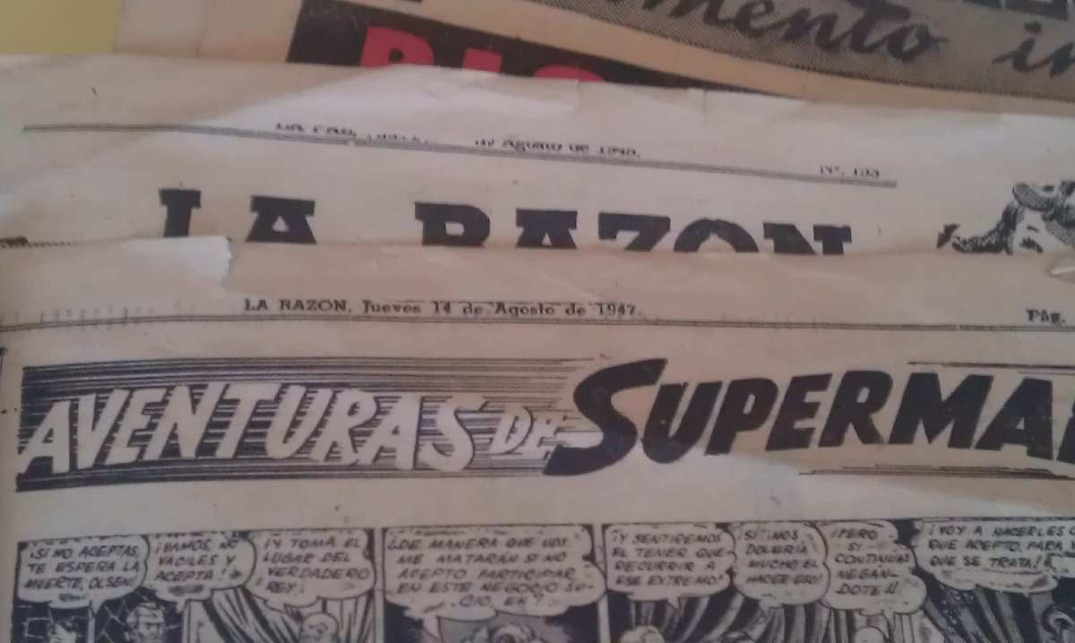 SUPERMAN. LA RAZON. BOLIVIA