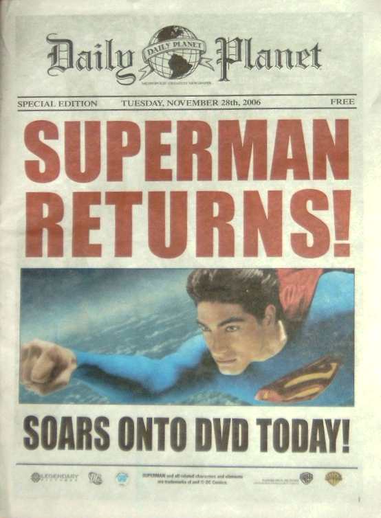 SUPERMAN RETURNS