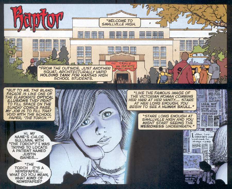 CHLOE EN COMICS DE SMALLVILLE