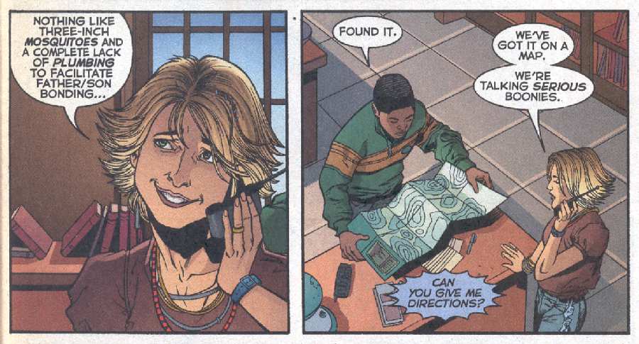 CHLOE EN COMICS DE SMALLVILLE