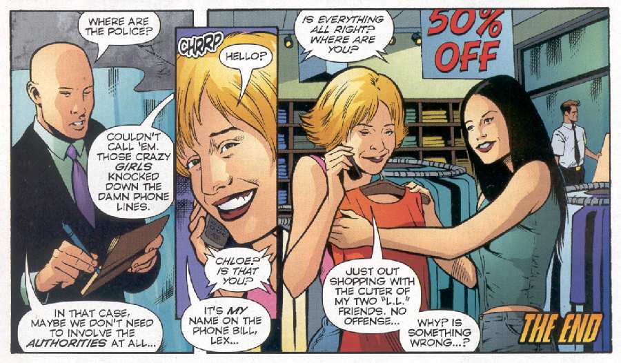 CHLOE EN COMICS DE SMALLVILLE