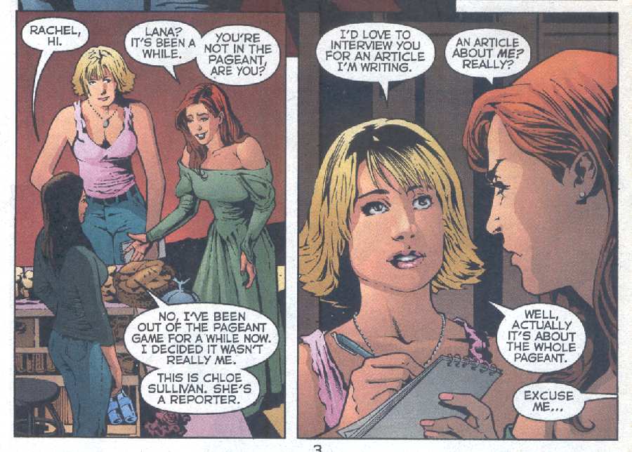 CHLOE EN COMICS DE SMALLVILLE