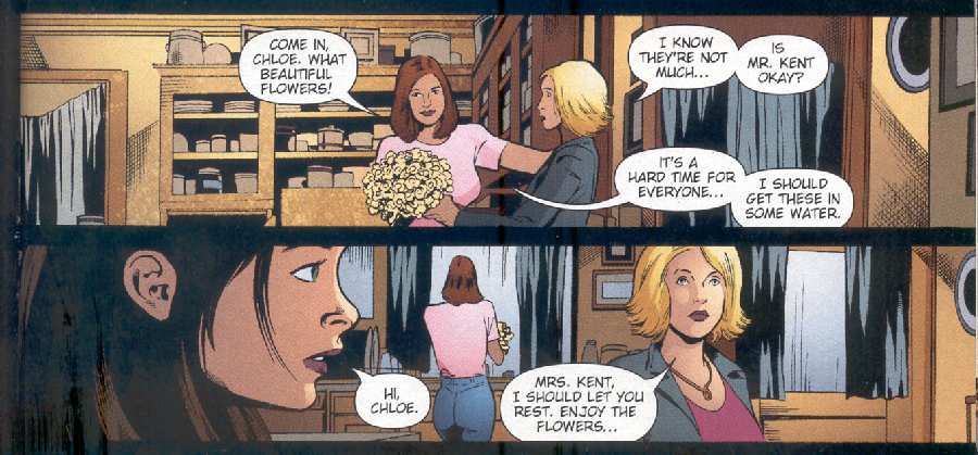 CHLOE EN COMICS DE SMALLVILLE