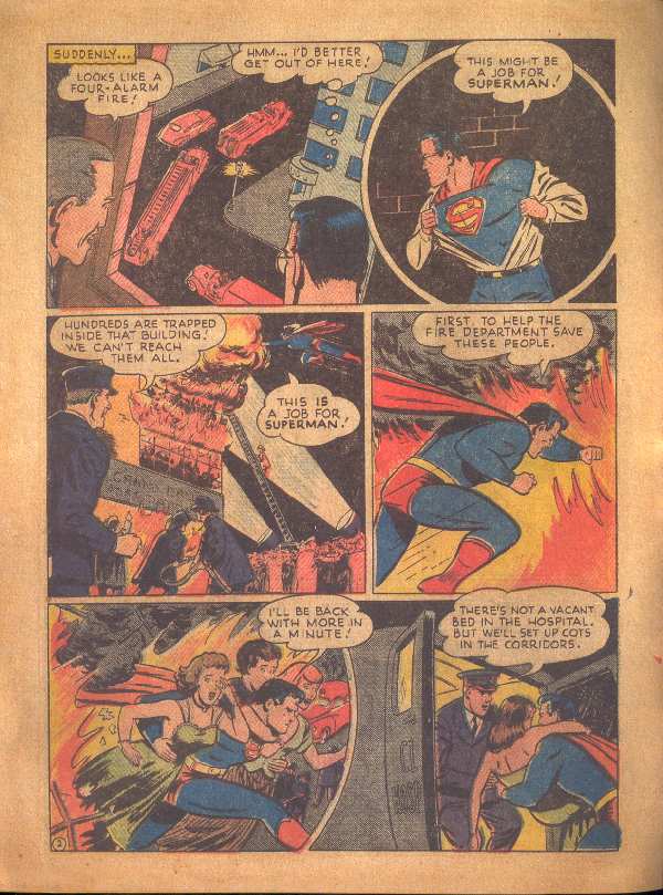 SUPERMAN AND THE GREAT CLEVELAND FIRE