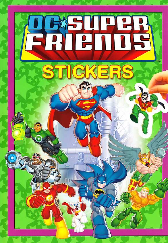 SUPER FRIENDS STICKERS