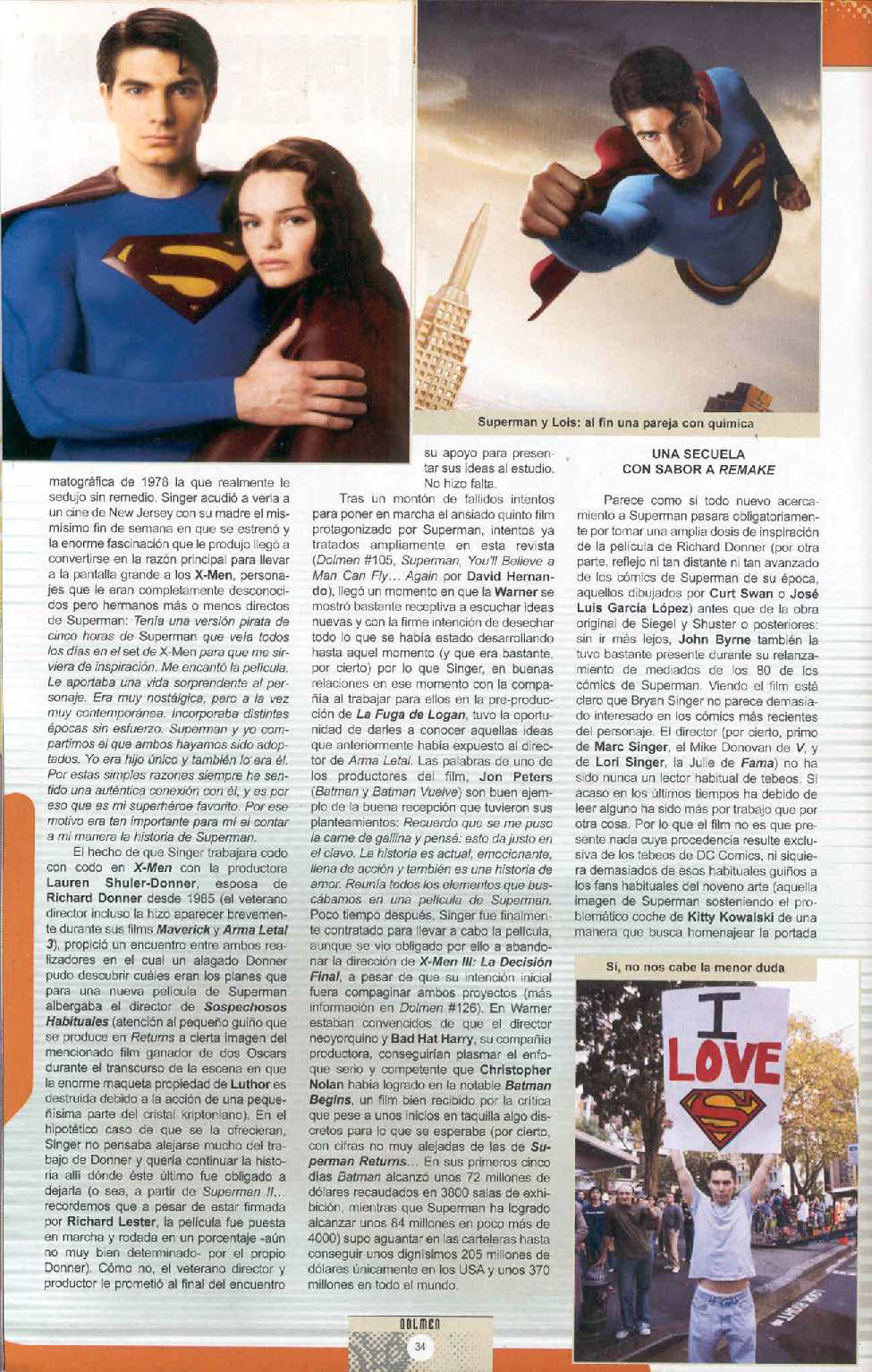 SUPERMAN REGRESA