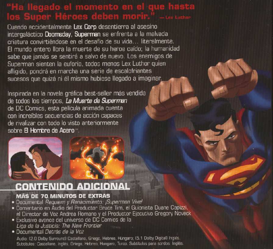 LA MUERTE DE SUPERMAN