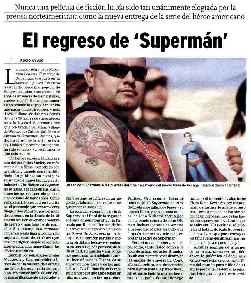 SUPERMAN RETURNS