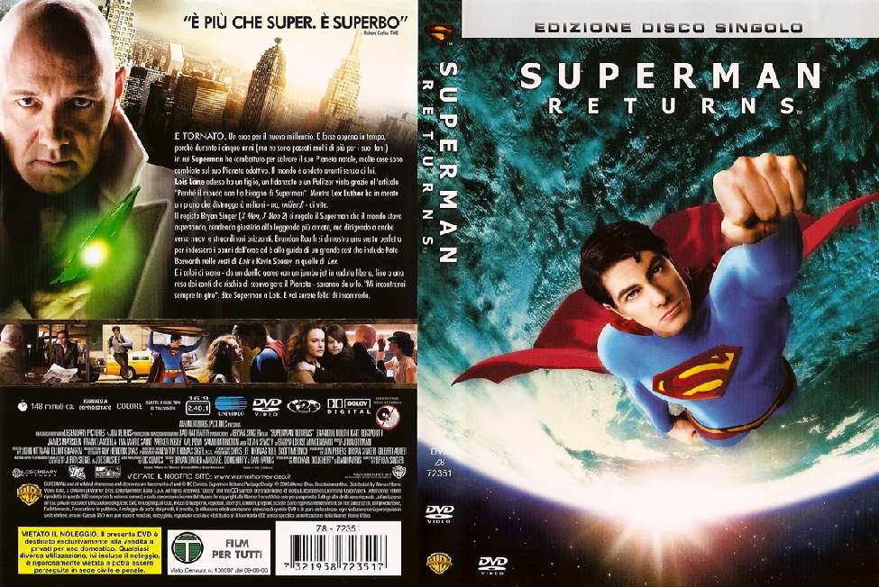 SUPERMAN RETURNS EN ITALIA