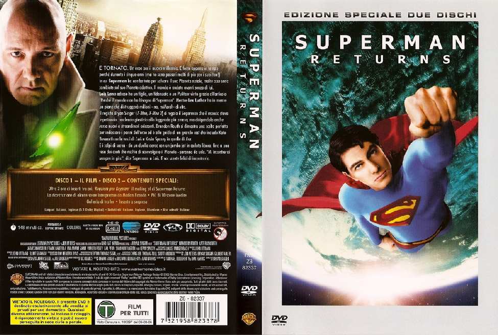 SUPERMAN RETURNS EN ITALIA