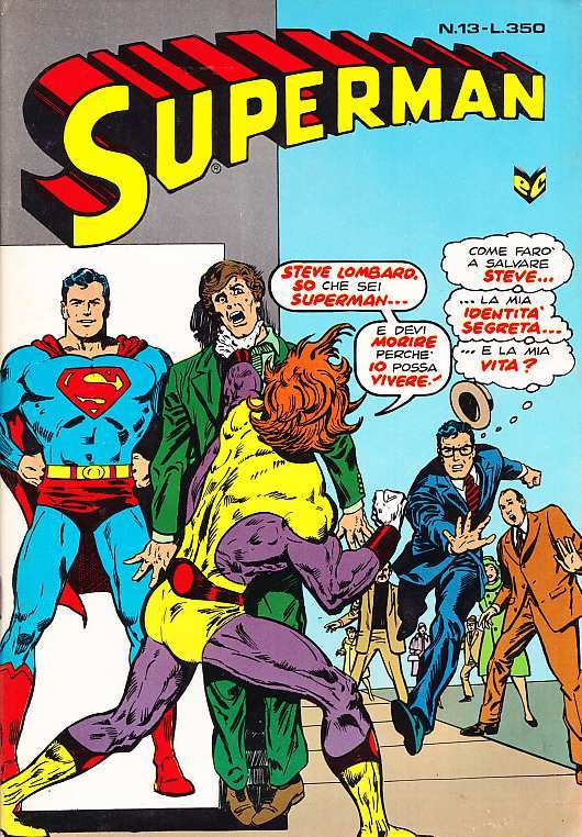 SUPERMAN EDITRICE CENISIO 1976