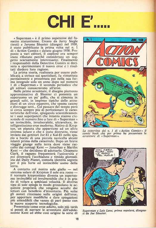 SUPERMAN EDITRICE CENISIO 1976