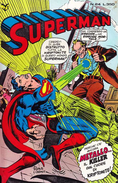 SUPERMAN EDITRICE CENISIO 1976