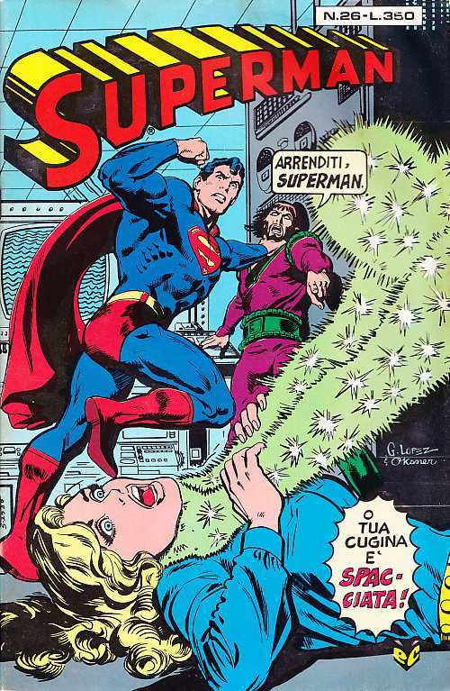 SUPERMAN EDITRICE CENISIO 1976