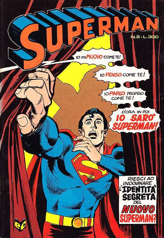 SUPERMAN EDITRICE CENISIO 1976