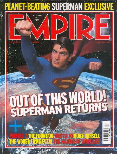 SUPERMAN RETURNS EN EMPIRE MAGAZINE