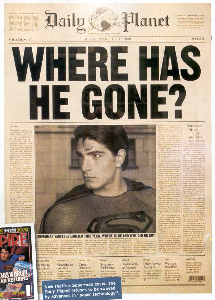 SUPERMAN RETURNS EN EMPIRE MAGAZINE JULY 2006