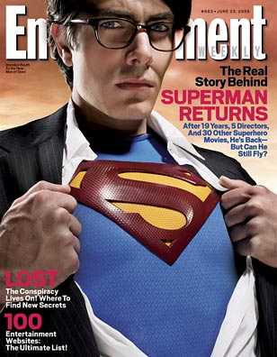 SUPERMAN RETURNS EN ENTERTAINMENT WEEKLY