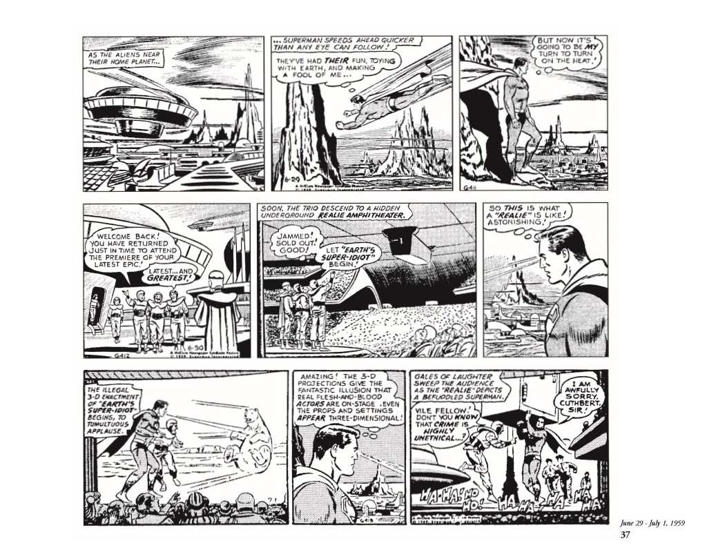 SUPERMAN THE SILVER AGE DAILIES