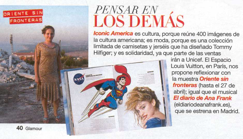 SUPERMAN EN GLAMOUR