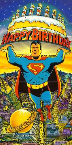 SUPERMAN CUMPLEAÑOS