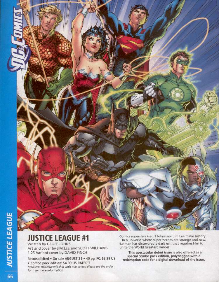 JUSTICE LEAGUE #1 (PREVIEWS)