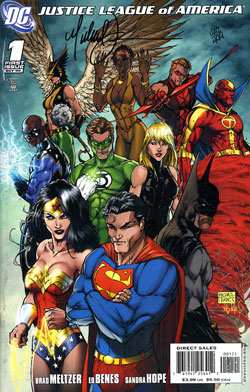 JLA #1 SIGNED