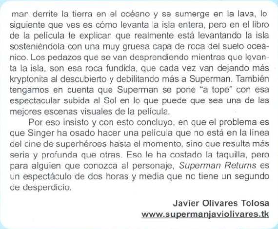 SUPERMAN REGRESA