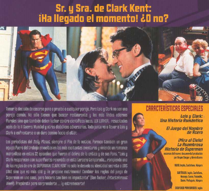 LOIS AND CLARK THE NEW ADVENTURES OF SUPERMAN THIRD SEASON